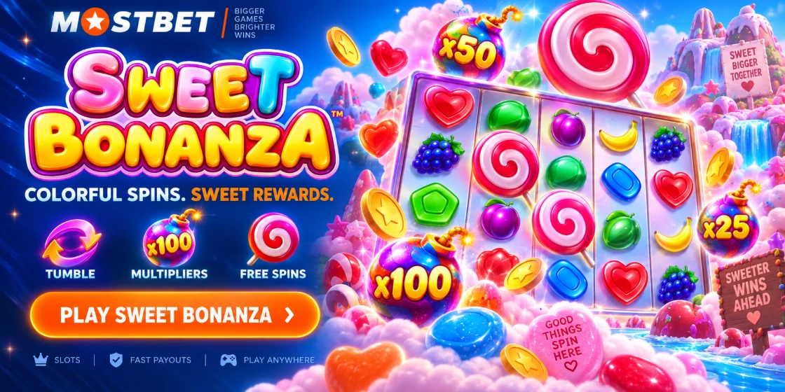 Mostbet Sweet Bonanza