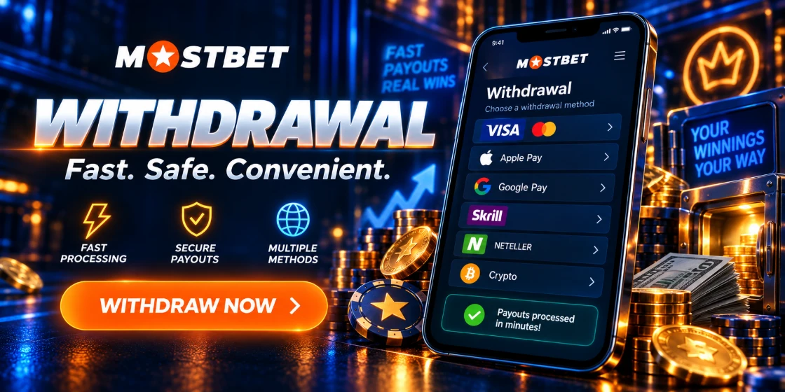 Mostbet Pul çıxarılması